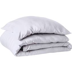 OlsenHome Bamboo Satin Bedding Påslakan Vit (220x140cm)