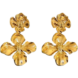 Shein Flower Drop Earrings
