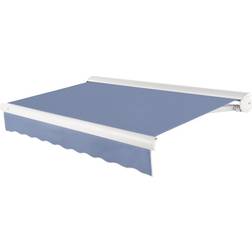 Awntech Full Cassette Left Motor 192-Inches Wide x 120-Inches Projection x 10-Inches 192x120"