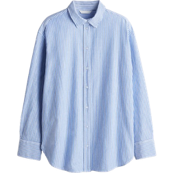 H&M Oxfordskjorte Dame - Blå
