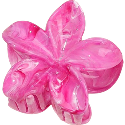 Shein Transparent Acrylic Flower Tie-Dye Hair Clip
