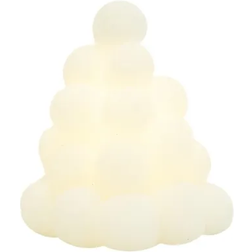 Sirius Evy Snowballs White Stearinlys 9cm 2stk