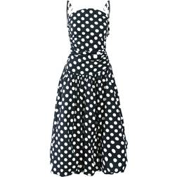 Amy Lynn Alexa Shoulder Tie Midi Dress - Black