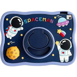 Shein Rotating Cute Cartoon Astronaut Silicone Tablet Cover