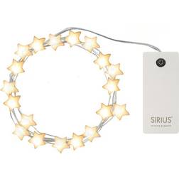Sirius Ally Star Clear/White Lyskæde 20 Pærer