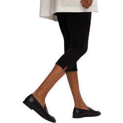 Topshop Carey Leather Loafers with Ruched Detail - Black