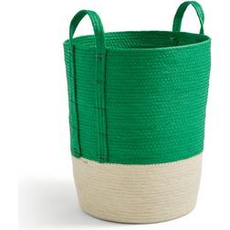 Dunelm Block Colour Large Emerald Basket 37cm 37cm