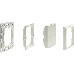 Shelly wandtaster-adapter 232791 4-fach, weiß elfenbein