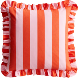 H&M Med Flæsekant 50 x 50 Pudebetræk Orange, Pink (50x50cm)
