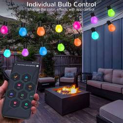 RGBIC String Light 15m Lyskæde 25 Pærer