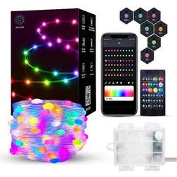 iDeal LED RGB 5m Lyskæde 50 Pærer