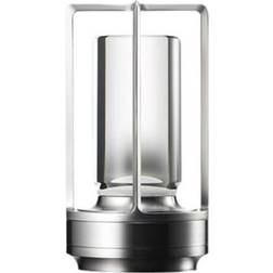 Aluminiums Krystal LED Sølv Bordlampe 17.5cm