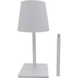 Genopladelig LED Hvid Bordlampe 38cm