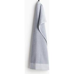 H&M Håndklæde i Bomuldsfrotté 50 x 70 Gæstehåndklæde Blå (70x50cm)