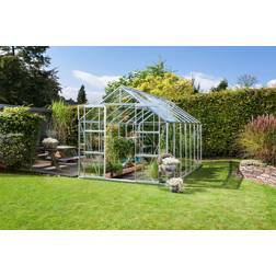 Vitavia Uranus 11500 Växthus 11,5 m2 Alu 3mm Härdat Glas Aluminium Aluminium Glas