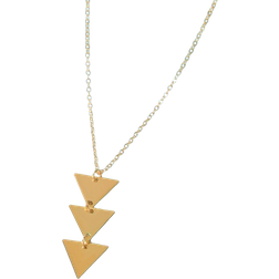 Shein Triangle Charm Long Necklace