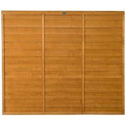 Forest Garden Traditional Overlap Dip Treated 5 Ft Fence Panel 1.83M H 183x152cm