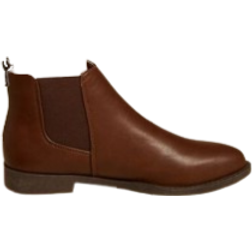 Dorothy Perkins Wide Fit Megs Chelsea Boots - Tan