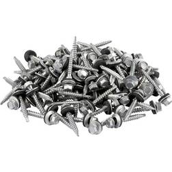Jem & Fix Montageskruer M/Vinger Klar 4,8 x 35 mm 100 stk