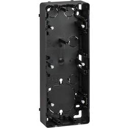 Schneider Electric Exxact Utanpåliggande dosa 3-fack 21mm Antracit
