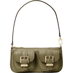 Michael Kors Zoey Skuldertaske - Safari Green