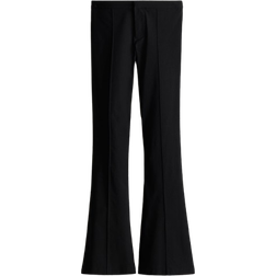 H&M Flared Tailored Trousers - Black