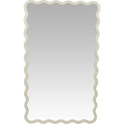 Lottie Wavy Lean To - Neutral Wall Mirror 90x150cm