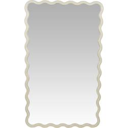 Lottie Wavy Neutral Wall Mirror 90x150cm