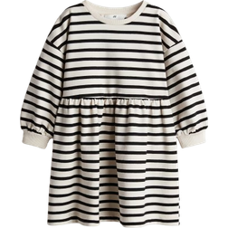 H&M Flicka Beige Oversized sweatshirt dress 134/140 (8-10Y)