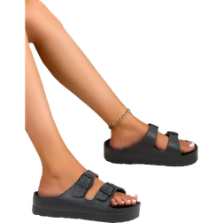 Shein Summer Fashionable Lightweight Comfortable Slipon Sandals With Buckle For Women Nonslip Wearresistant Ideal For Home Use Black EUR34,EUR35,EUR36,EUR37,EUR38,EUR39,EUR40,EUR41,EUR42,EUR33