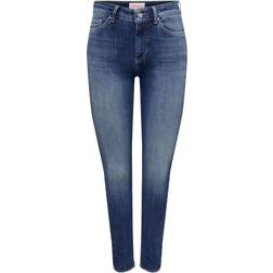 Only Blush Mid Jeans Damer