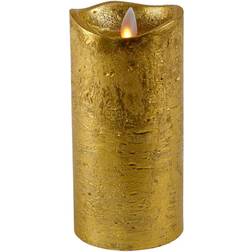 Interstil Blockljus LED Guld Stor LED-ljus 15cm