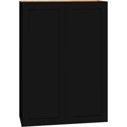 Diamond Express Jamestown 30-in W x 42-in H x 12-in D Black Wall Fully Assembled Plywood 61I-W3042