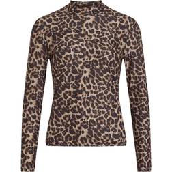 Vila High Neck Long Sleeved Top
