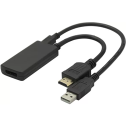 Nordic HDMI DisplayPort adapter, 4K/60Hz 0.2m