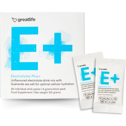 Greatlife Electrolytes Plus+ 4g 30 st