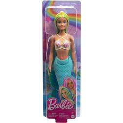 Barbie Havfrue Dukke Blå Grøn