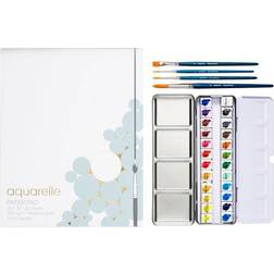 Panduro Hobby Set Akvarell 24st & Block