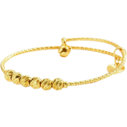 Shein 1pc Fashionable Unconventional Design Golden Bracelet. Women's Adjustable Sliding Bracelet
