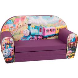 Knorrtoys Kindersofa Happy Train Bunt