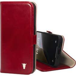 Torro iPhone 16e Leather Case Red
