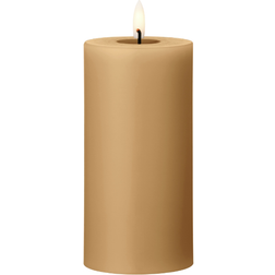 Ester & Erik Pillar LED Ø7.5x15 cm 27 Almond Butter Candle 10cm