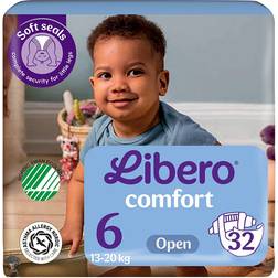 Libero Åbne Bleer Str 6 13-20 kg 32 stk