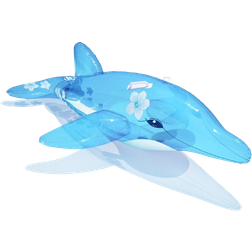 O’Rageous Kids' Dolphin Ride-On Float Light Blue