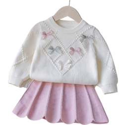 Shein Baby Girls Warm Clothing Set