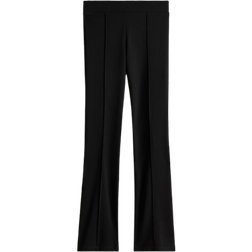 H&M Utsvängd Trikåbyxa - Svart