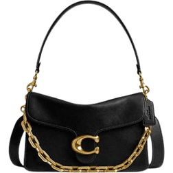 Coach Chain Tabby Shoulder Bag - Brass/Black