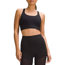 Lululemon Energy Longline Medium Support Bra - Black