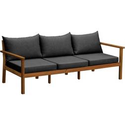 1898 Stockaryd 3-pers Mørkegrå Sofa 199cm 3 personers