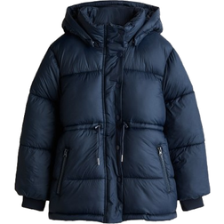 H&M Girls Blue Puffer Jacket - 14Y+